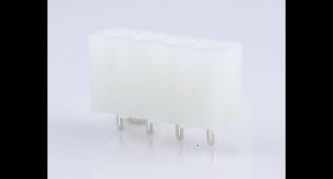 Molex 15311046 Male header, inbouw (standaard) Totaal aantal polen: 4 Inhoud: 1 stuk(s) Bulk