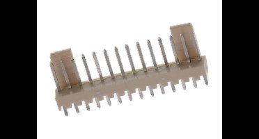Molex 22041141 Male header, inbouw (standaard) Totaal aantal polen: 14 Inhoud: 1 stuk(s) Bulk