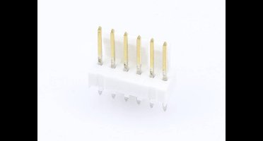 Molex 22112062 Male header (standaard) Totaal aantal polen: 6 Rastermaat: 2.54 mm Inhoud: 1 stuk(s) Bulk