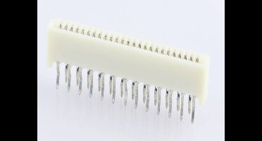 Molex 528062510 Female header (standaard) Totaal aantal polen: 25 Rastermaat: 1.00 mm Inhoud: 1 stuk(s) Tray
