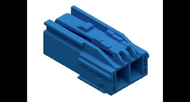 Molex 2069972201 Female behuizing (kabel) CP Totaal aantal polen: 2 Rastermaat: 4.50 mm Inhoud: 1 stuk(s) Bulk