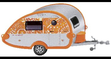 Wiking 0092 37 H0 Aanhanger Caravan (T@B) Mexican Sunset