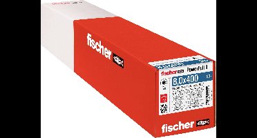 Fischer 562942 FPF II CTF 8,0 x 400 BC 50 Houtschroef 8 mm 400 mm TX Staal Galvanisch verzinkt 50 stuk(s)