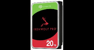 Seagate IronWolf Pro 20 TB Harde schijf (3.5 inch) SATA III ST20000NT001 Bulk