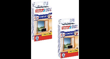 tesa COMFORT 55396-00500-01 Vliegenhor (b x h) 130 cm x 130 cm Antraciet 2 stuk(s)