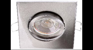 Deko Light Alioth 110030 Plafondinbouwring LED, Halogeen GU5.3, MR16 35 W Zilver