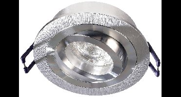 Deko Light Einbauring 80 GU5.3 110222 Plafondinbouwring LED, Halogeen GU5.3, MR16 35 W Zilver