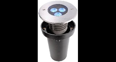 Deko Light III RGB 730276 Vloerinbouwlamp LED vast ingebouwd LED 7.40 W Zilver