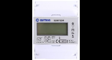 Counttec SDM72DR kWh-meter 3-fasen Digitaal 80 A Conform MID: Ja 1 stuk(s)