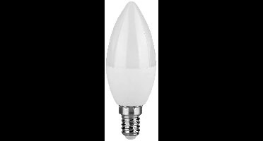 V-TAC 217265 LED-lamp Energielabel F (A - G) E14 Kaars 4.50 W Koudwit (Ø x h) 39 mm x 102 mm 3 stuk(s)