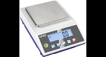 Kern PCB 2000-1 Precisie weegschaal Weegbereik (max.) 2 kg Resolutie 100 mg werkt op stekkernetvoeding, werkt op batterijen Grijswit, Donkerblauw