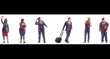 NOCH 44510 Z Spoorwegpersoneel figuren Kant-en-klaar model