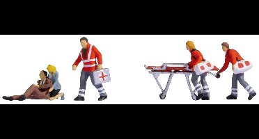 NOCH 45080 TT Verkeersongeluk figuren Kant-en-klaar model