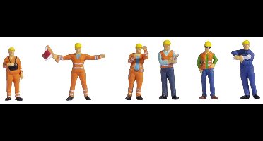 NOCH 45284 TT Rangeerders figuren Kant-en-klaar model