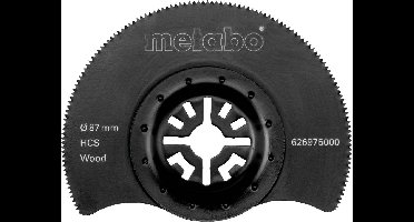 Metabo 626975000 Segmentzaagblad 87 mm 1 stuk(s)
