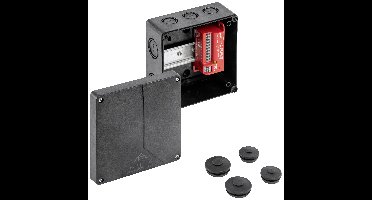 Spelsberg Abox-i 100-ÜSS/sw Verbindingsdoos (l x b x h) 79 x 140 x 140 mm Zwart IP65 1 stuk(s)