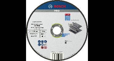 Bosch Accessories Standard for Inox 2608619771 Doorslijpschijf recht 180 mm 1 stuk(s) RVS