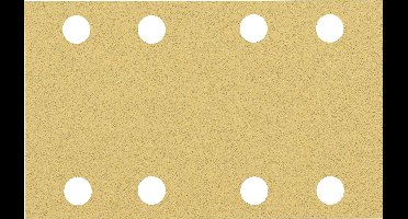 Bosch Accessories 2608901662 Schuurpapier voor vlakschuurmachine Korrelgrootte (num) 80 (l x b) 133 mm x 80 mm 50 stuk(s)
