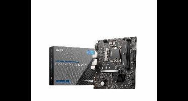 MSI PRO H610M-G DDR4 Moederbord Socket Intel LGA 1700 Vormfactor Micro-ATX Moederbord chipset Intel® H610