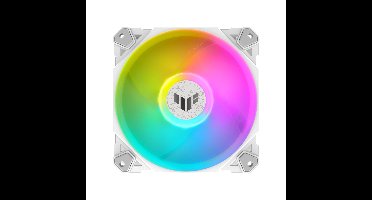 Asus TUF GAMING TF120 ARGB PC-ventilator Wit (b x d) 120 mm x 25 mm Incl. LED-verlichting