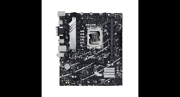 Asustek Computer PRIME B760M-K D4 Moederbord Socket Intel LGA 1700 Vormfactor Micro-ATX Moederbord chipset Intel® B760