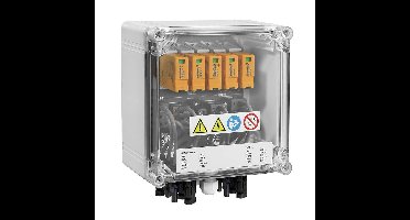 Weidmüller 2866340000 PVN DC 2IN/1OUTX2 2MPPT SPD1R WM4C 1.1KV Aansluitdoos voor generator Overspanningsbeveiliging voor: Photovoltaïsch systeem Piece 1 stuk(s)