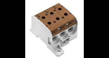 Weidmüller 2874590000 Verdeelblok Schroeven Lichtgrijs, Bruin 1 stuk(s)
