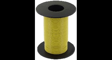 econ connect KL025GE25 Draad 1 x 0.25 mm² Geel 25 m