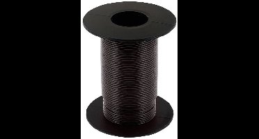 econ connect KL025SW25 Draad 1 x 0.25 mm² Zwart 25 m