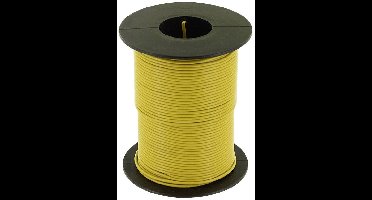 econ connect KL025GE50 Draad 1 x 0.25 mm² Geel 50 m