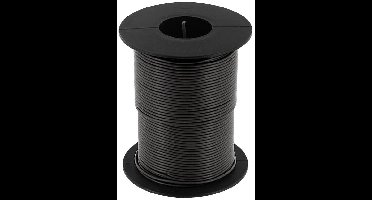 econ connect KL025SW50 Draad 1 x 0.25 mm² Zwart 50 m