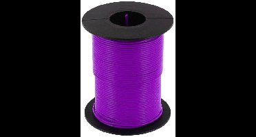 econ connect KL025VIO50 Draad 1 x 0.25 mm² Violet 50 m