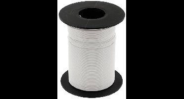 econ connect KL025WS50 Draad 1 x 0.25 mm² Wit 50 m
