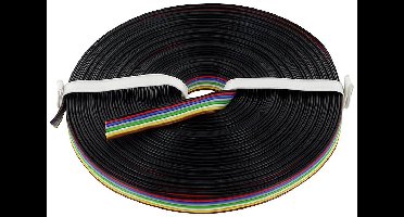 econ connect KL8X025FARB10 Draad 8 x 0.25 mm² Zwart, Rood, Blauw, Grijs, Groen, Wit, Geel, Bruin 10 m