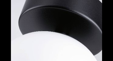 Paulmann 71072 Gove Plafondlamp LED 9 W Zwart (mat), Satijn