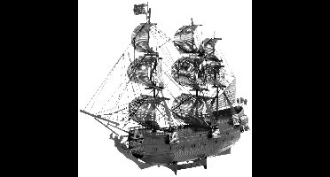 Metal Earth Premium Series Black Pearl Metalen bouwpakket