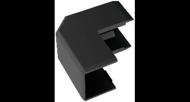 KOPOS 8626_FB Kabelgoot Buitenhoek (b x h) 20 mm x 20 mm Zwart 1 stuk(s)