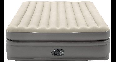 Intex 64164ND QUEEN COMFORT ELEVATED AIRBED Luchtbed (l x b x h) 203 x 152 x 51 cm Beige, Bruin