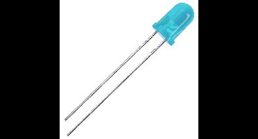 Kingbright Bedrade LED Blauw Rond 5 mm 200 mcd 16 ° 30 mA 3.8 V