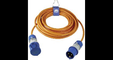 AS Schwabe 62432 Stroom Verlengkabel 16 A Oranje 10 m H07BQ-F 3G 2,5 mm²
