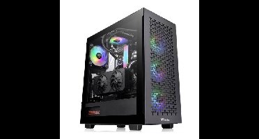 Thermaltake CA-1S3-00M1WN-03 Midi-tower PC-behuizing Zwart
