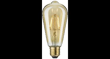Paulmann 28406 LED-lamp E27 Ballon 2.7 W Goud (Ø x h) 64 mm x 145 mm 1 stuk(s)