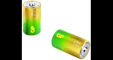 GP Ultra D batterij (mono) Alkaline 1.5 V 2 stuk(s)