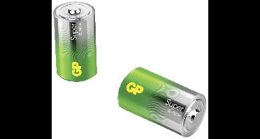 GP Super D batterij (mono) Alkaline 1.5 V 2 stuk(s)