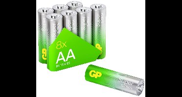 GP Super AA batterij (penlite) Alkaline 1.5 V 8 stuk(s)