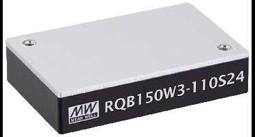 MEAN WELL RQB150W3-110S12 DC/DC-converter, print 12.5 A 150 W Aantal uitgangen: 1 x Inhoud 1 stuk(s)