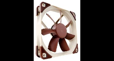 Noctua NF-S12A PWM PC-ventilator Beige, Bruin (b x h x d) 120 x 120 x 25 mm