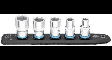 Hazet 900-SR/5 Houderstrip 5-delig Vierkant, 1/2 (12.5 mm)