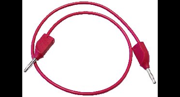 Mueller Electric BU-2929-M-39-2 Meetsnoer Bananenstekker 4 mm Bananenstekker 4 mm 0.99 m Rood 1 stuk(s)