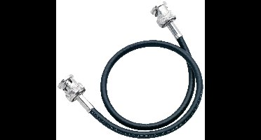 Mueller Electric BU-5050-B-24-0 Meetsnoer BNC-stekker BNC-stekker 0.6 m Zwart 1 stuk(s)